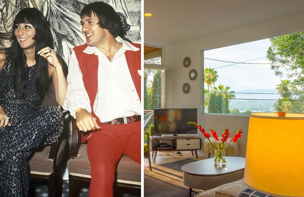 Sonny and Cher ©(Photo by Gunter Zint/K & K Ulf Kruger OHG/Redferns/Gettyimages.com | Airbnb @travelandlesiure.com