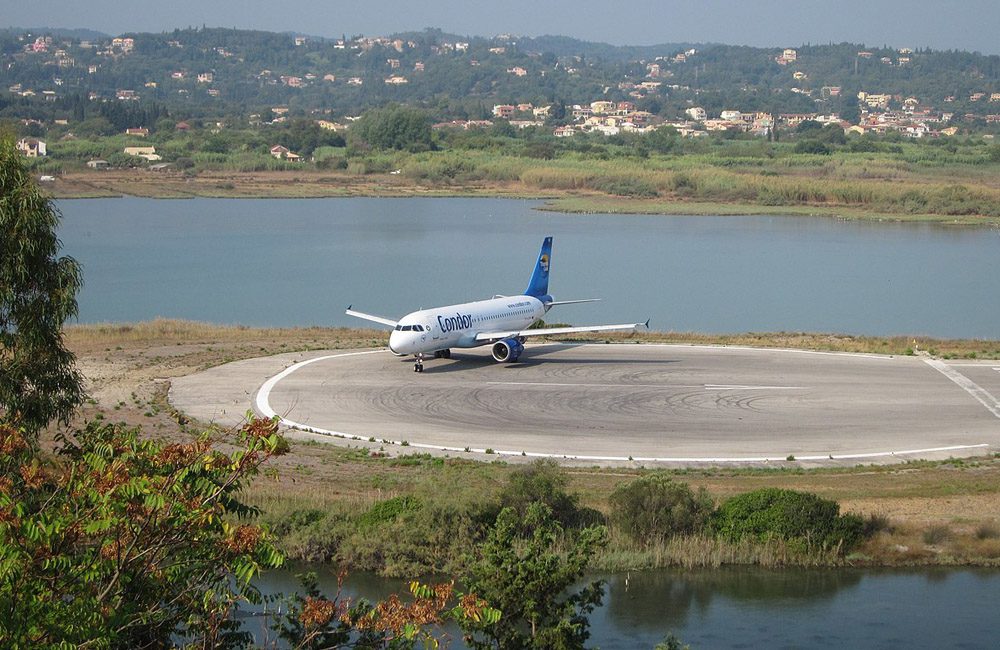 Corfu International Airport - Corfu, Greece ©Dabbelju / Wikimedia.org