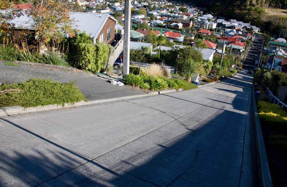 Baldwin Street, New Zealand @ca4ole / Pinterest.com