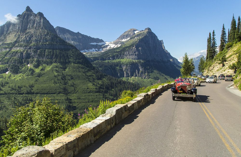 Going To The Sun Road, Montana, USA @kiraferrer / Pinterest.com