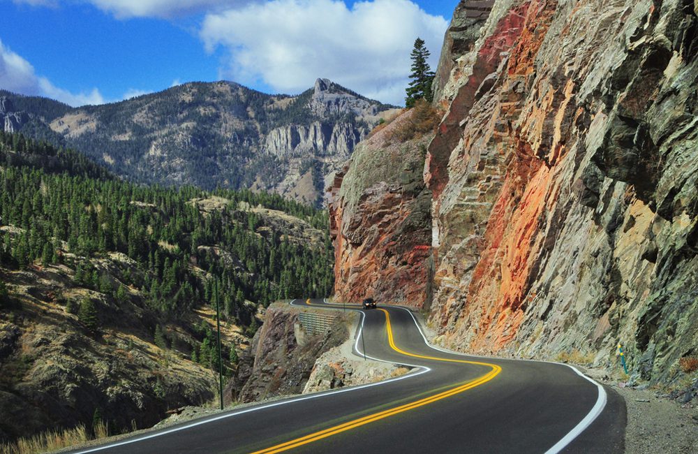 Million Dollar Highway, Colorado, USA ©Jay Krishnan / Shutterstock.com