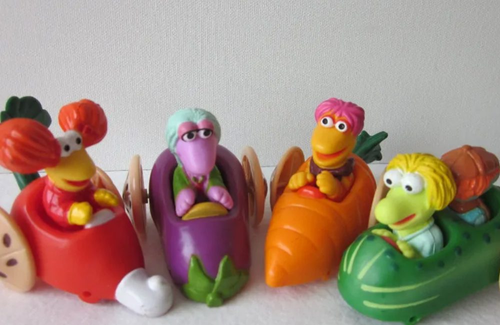 Happy Meal Fraggle Rock Toy Set @seeingod / Pinterest.com