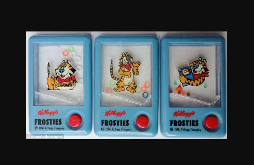 Kellogg's Frosted Flakes Tony The Tiger Water Game @cemjay23 / Pinterest.com