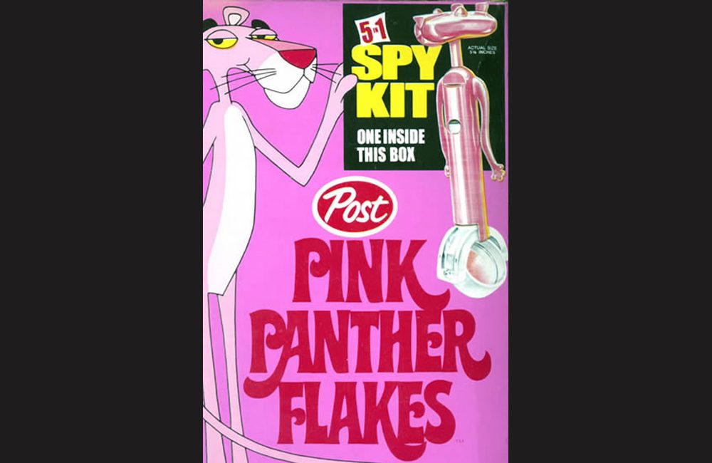 Pink Panther Flakes Spy Kit @mytoys1221 / Pinterest.com