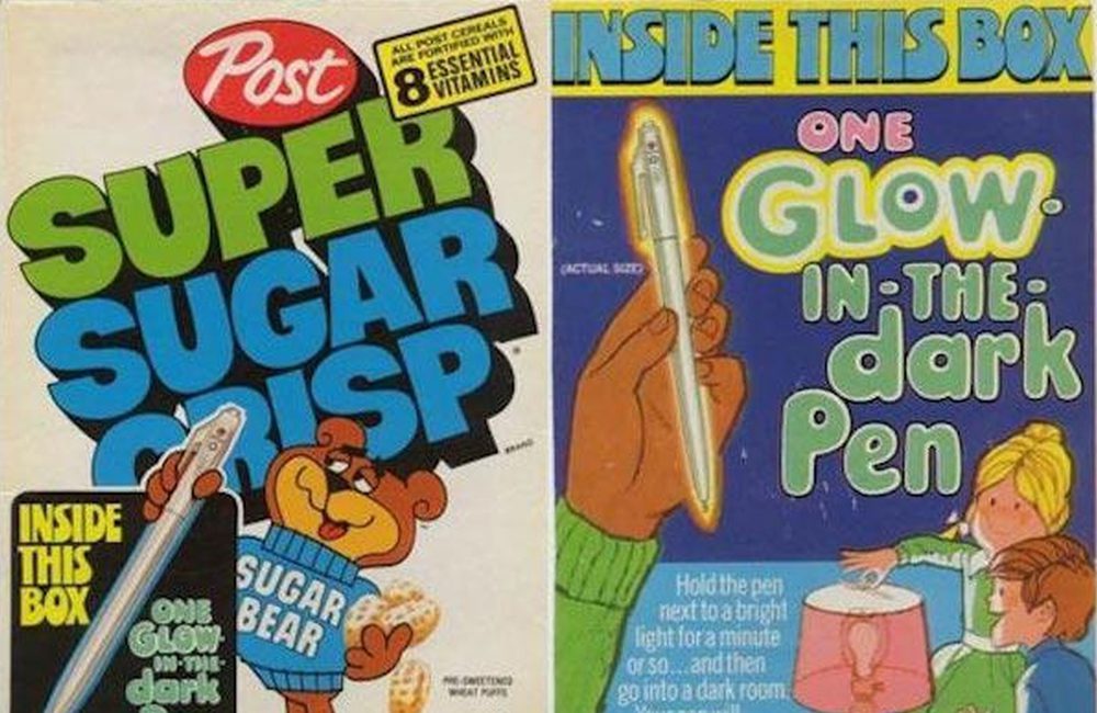 Super Sugar Crisp Glow In The Dark Pen @jburwick / Pinterest.com