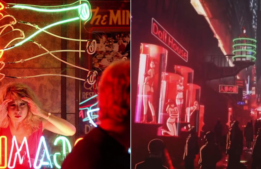 Blade Runner's Neon Signs @sentinelgate13 / @Gigilatrottola2000 / Pinterest.com