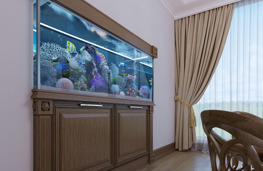 Built In Aquariums ©KUPRYNENKO ANDRII / Shutterstock.com