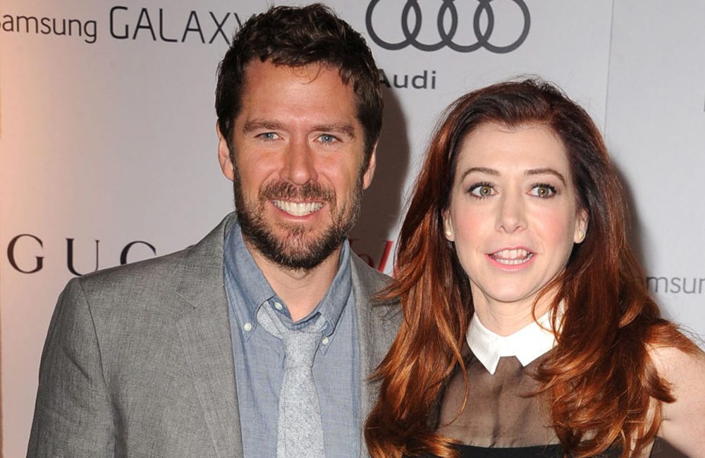 Alyson Hannigan and Alexis Denisof @robisyouragent / Twitter.com