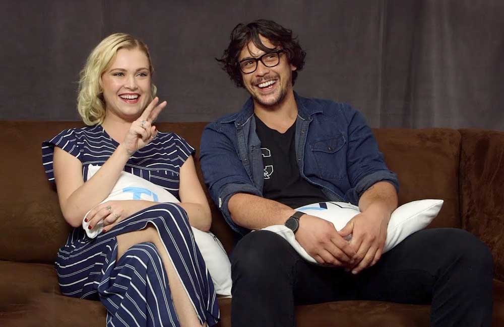 Eliza Taylor and Bob Morley @TVLine / Youtube.com