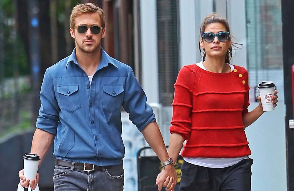 Eva Mendes and Ryan Gosling @CELEBUZZ / Facebook.com