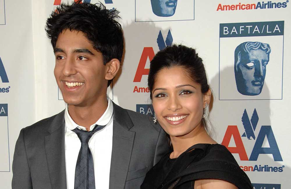 Freida Pinto & Dev Patel ©Everett Collection / Shutterstock.com