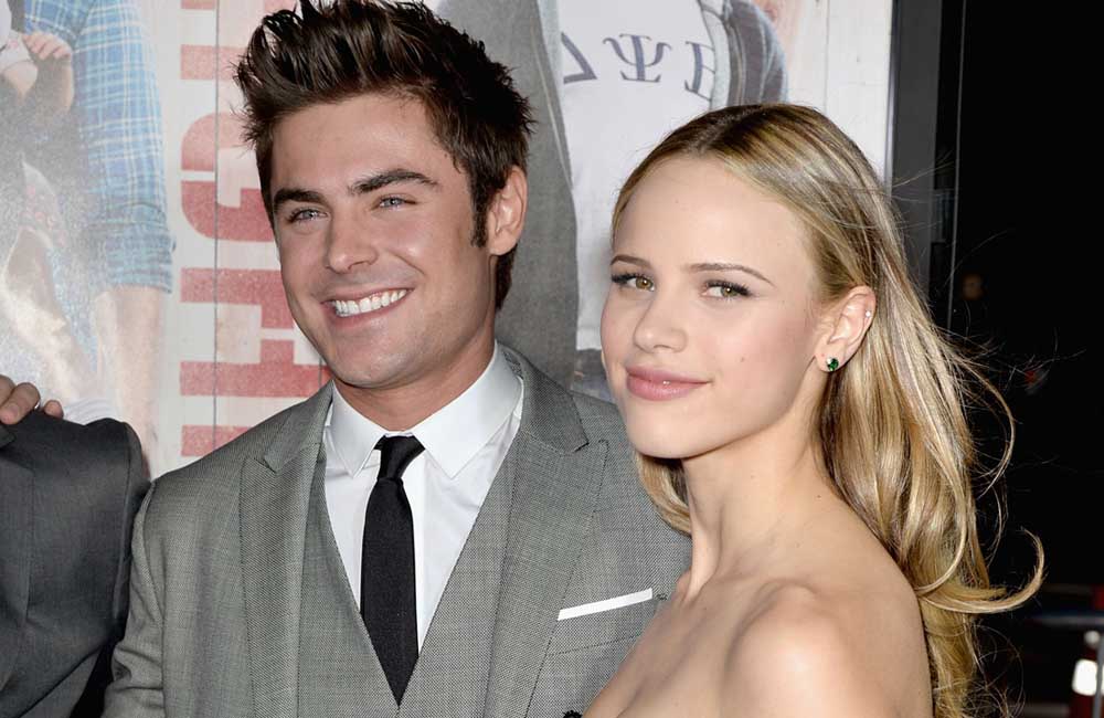 Halston Sage and Zac Efron @samirakhabaz / Pinterest.com