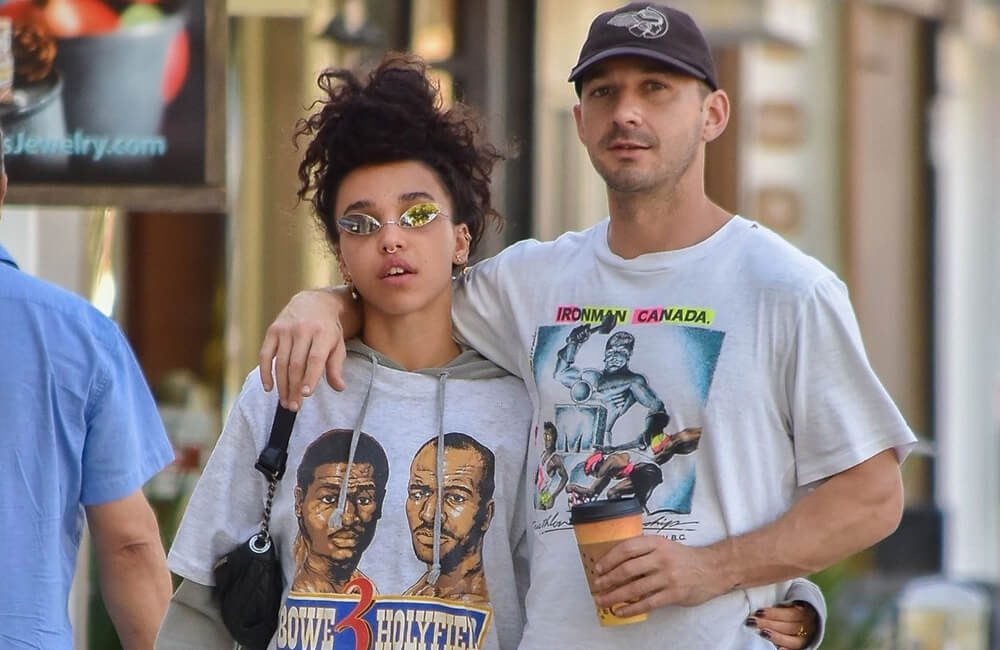 Honey Boy Shia Labeouf and FKA Twigs @thecustommovement / Pinterest.com