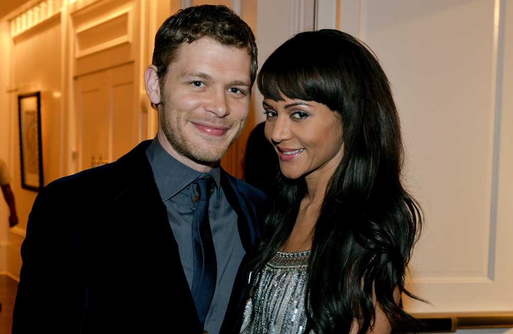 Joseph Morgan and Persia White @enews / Facebook.com