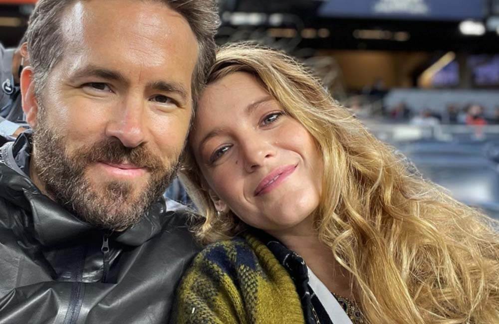 Ryan Reynolds and Blake Lively @MLBONFOX / Twitter.com