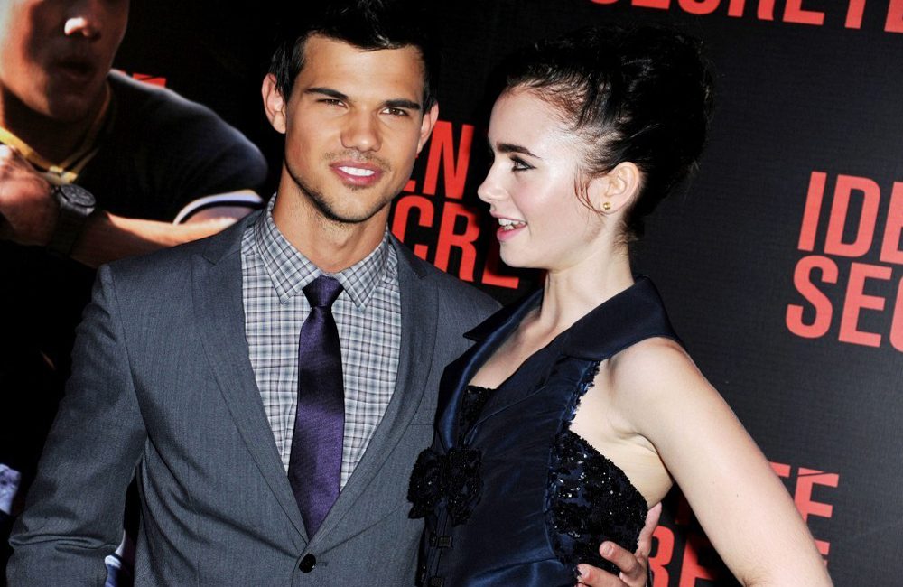 Taylor Lautner and Lily Collins @UnholyUnicorn / Pinterest.com