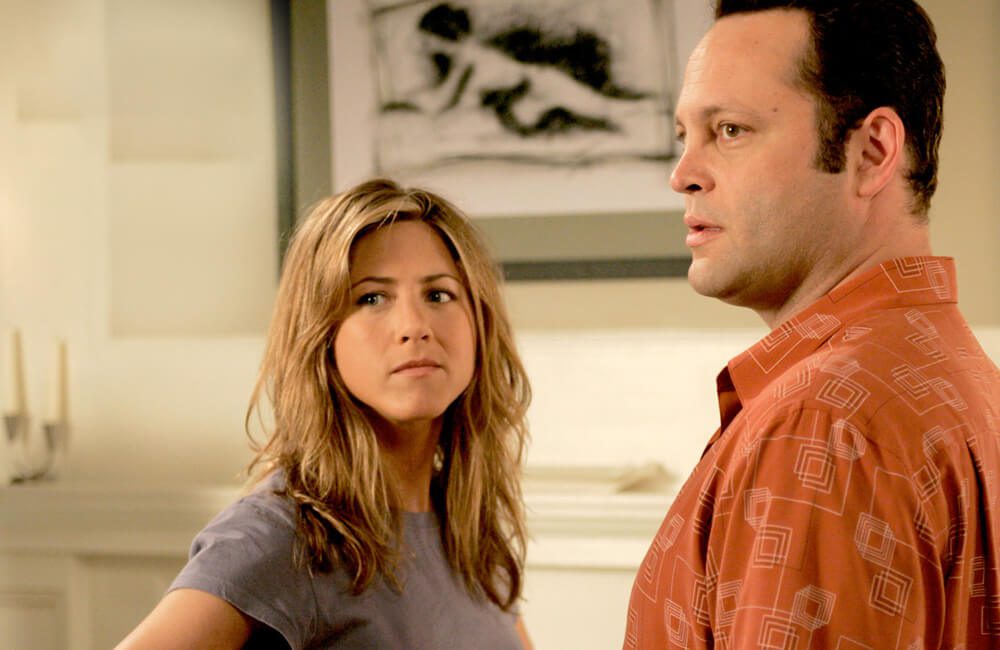 The Break-up - Jennifer Aniston and Vince Vaughn @freshdesignpedi / Pinterest.com