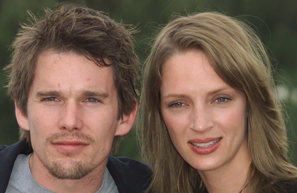 Uma Thurman and Ethan Hawke @mammastobene / Pinterest.com