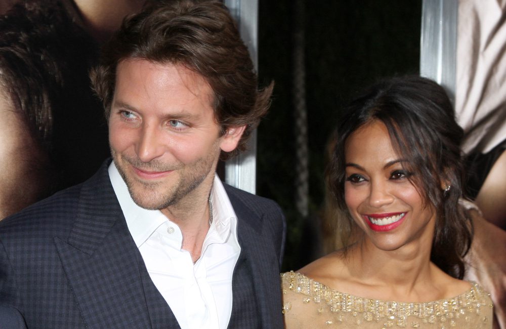 Zoe Saldana and Bradley Cooper ©Kathy Hutchins / Shutterstock.com