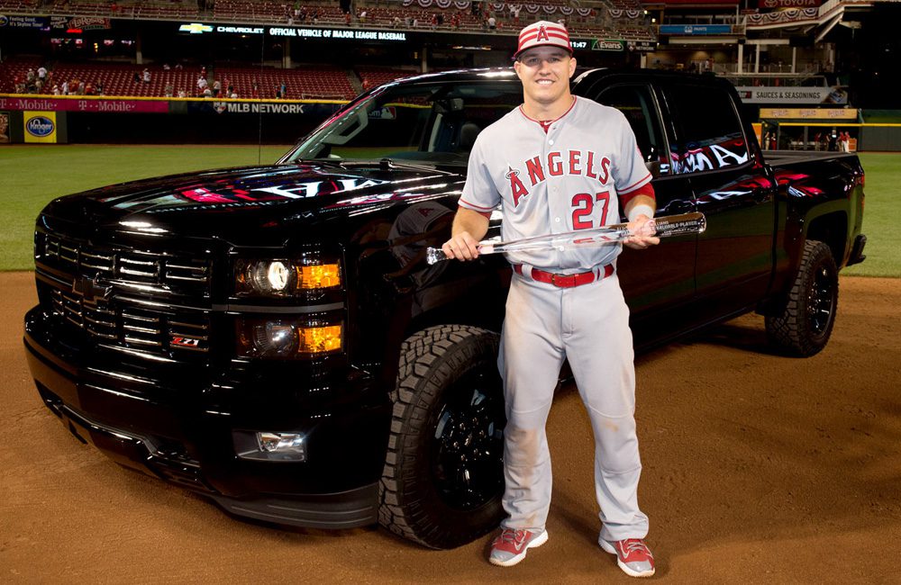 Mike Trout @serrabartlett / Twitter.com