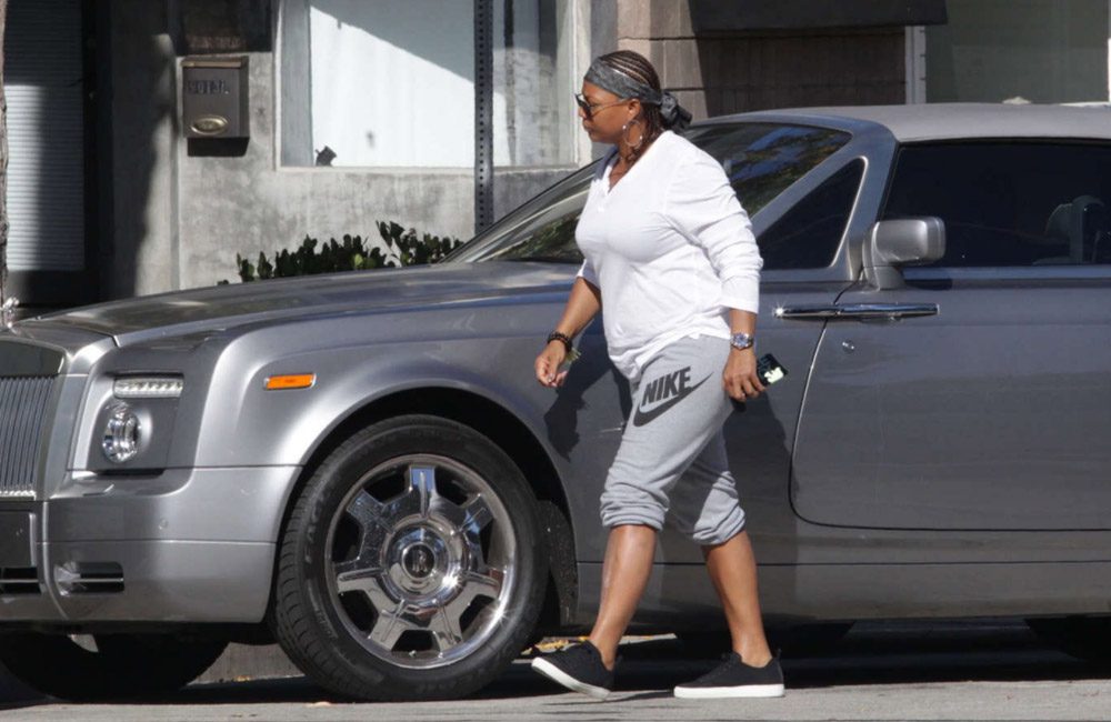 Queen Latifah @contourofluxury / Twitter.com