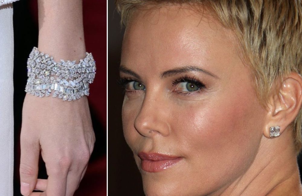 Charlize Theron's Diamond Cuffs ©Kathy Hutchins / Shutterstock.com