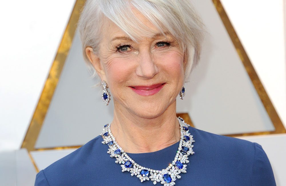 Helen Mirren's Necklace and Earrings ©Tinseltown / Shutterstock.com